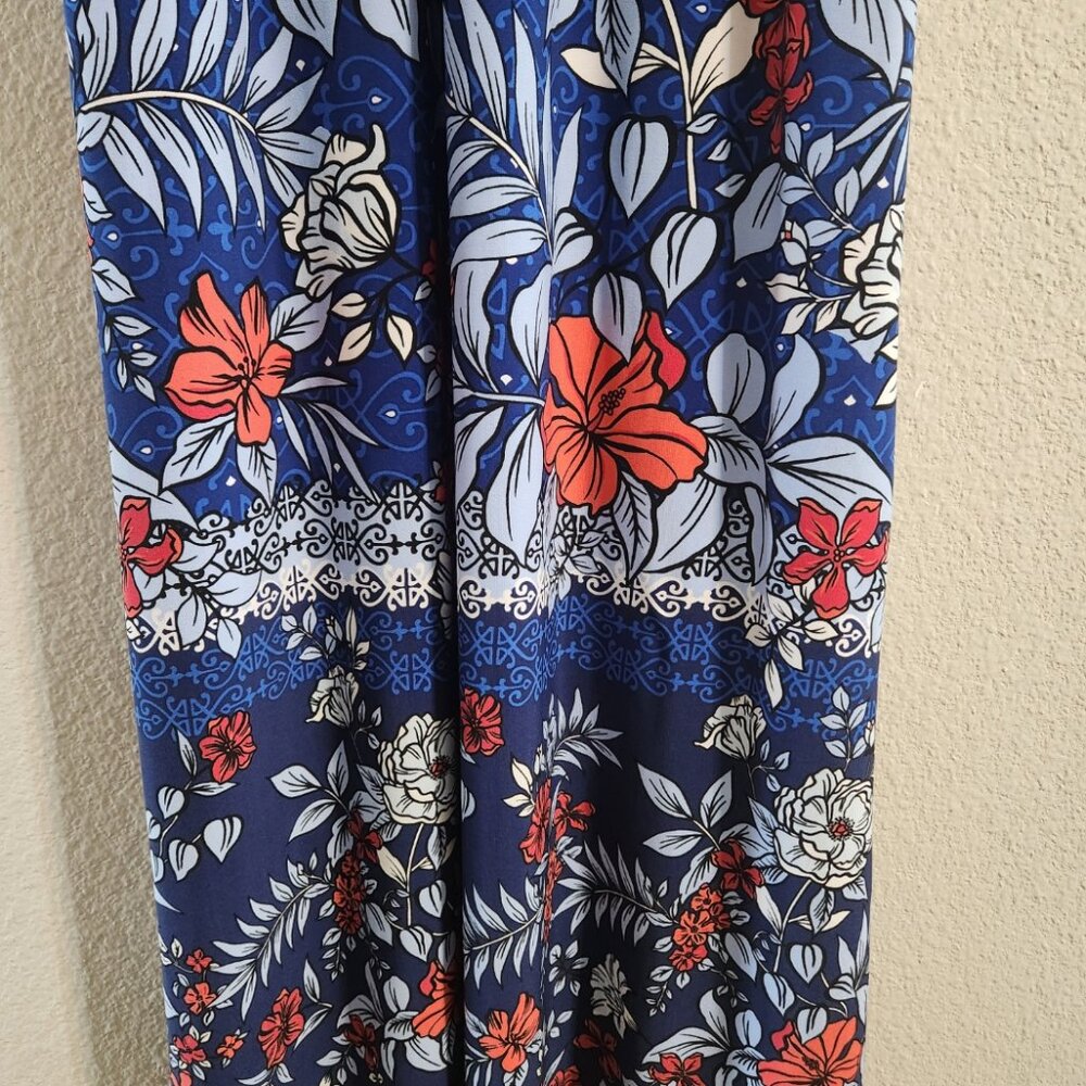 Tommy Bahama Blue Floral Maxi Dress - Picture 7 of 7